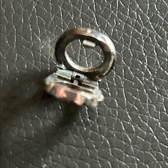 Pandora Reflexions  Silver Circular Clip Charm - Picture 2 of 3